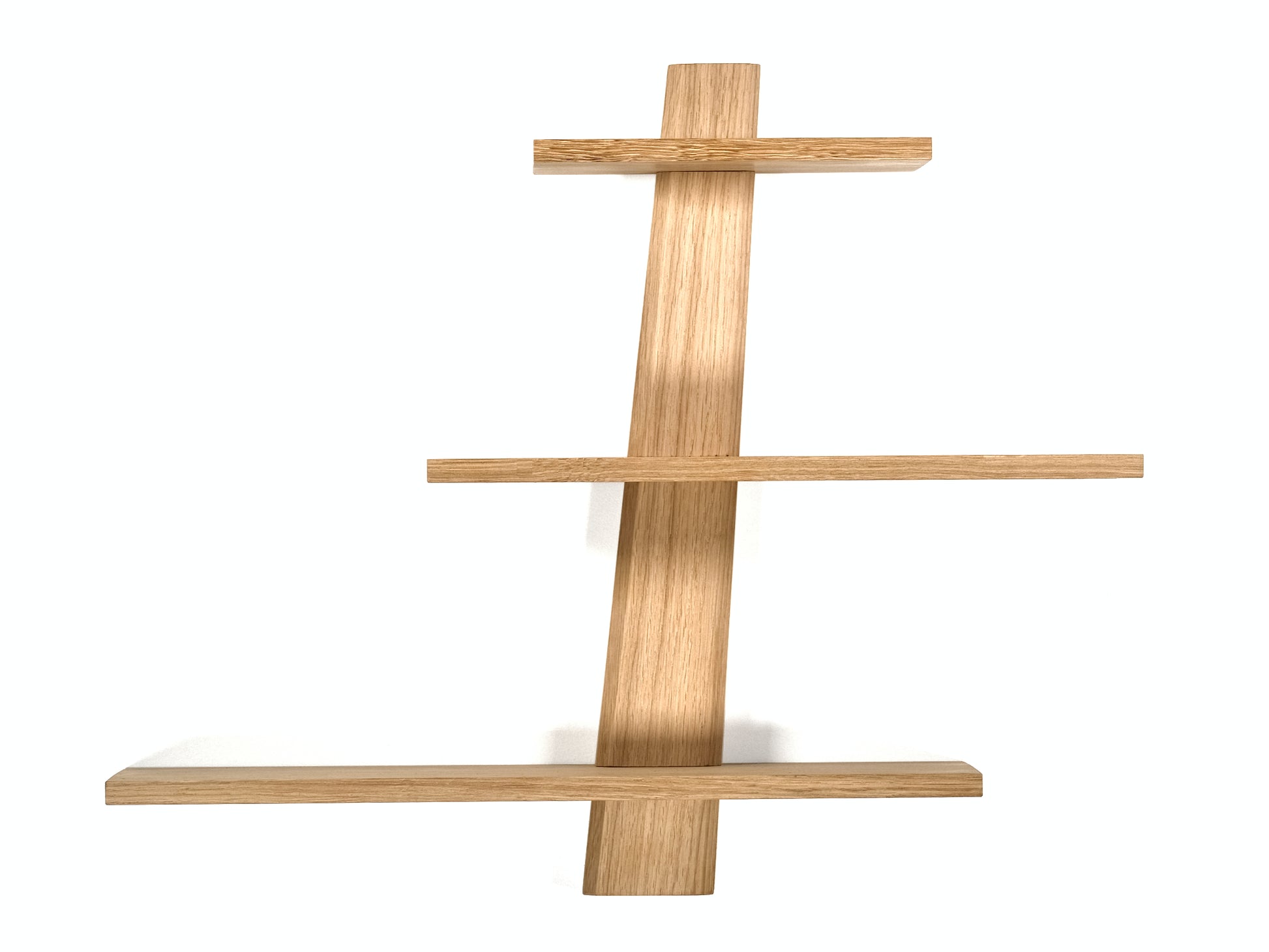 Amagerhylde i egetræ fra HJULER DESIGN, hylde moderne