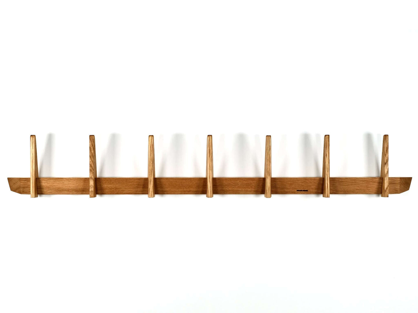 Knagerække knager knage design dansk moderne skandinavisk nordisk træ lys enkel fra HJULER DESIGN