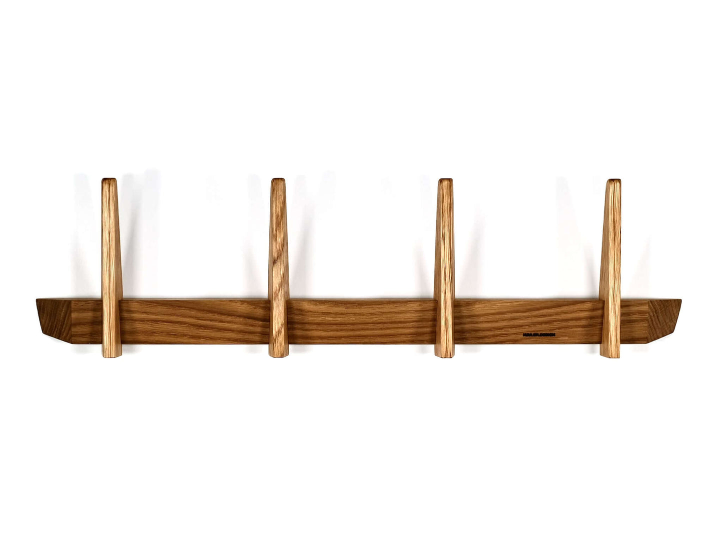 Knagerække moderne enkel design træ egetræ skandinavisk nordisk fra HJULER DESIGN